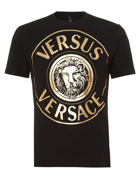 versus versace tshirt herren|Versace tee shirts for men.